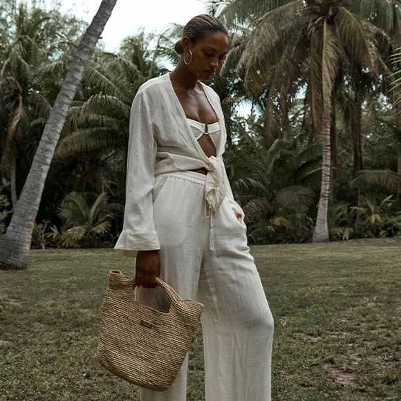 Monday Paloma Straw Bag In Small - Picture 10 of 10